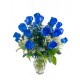 Two Dozen Blue Roses